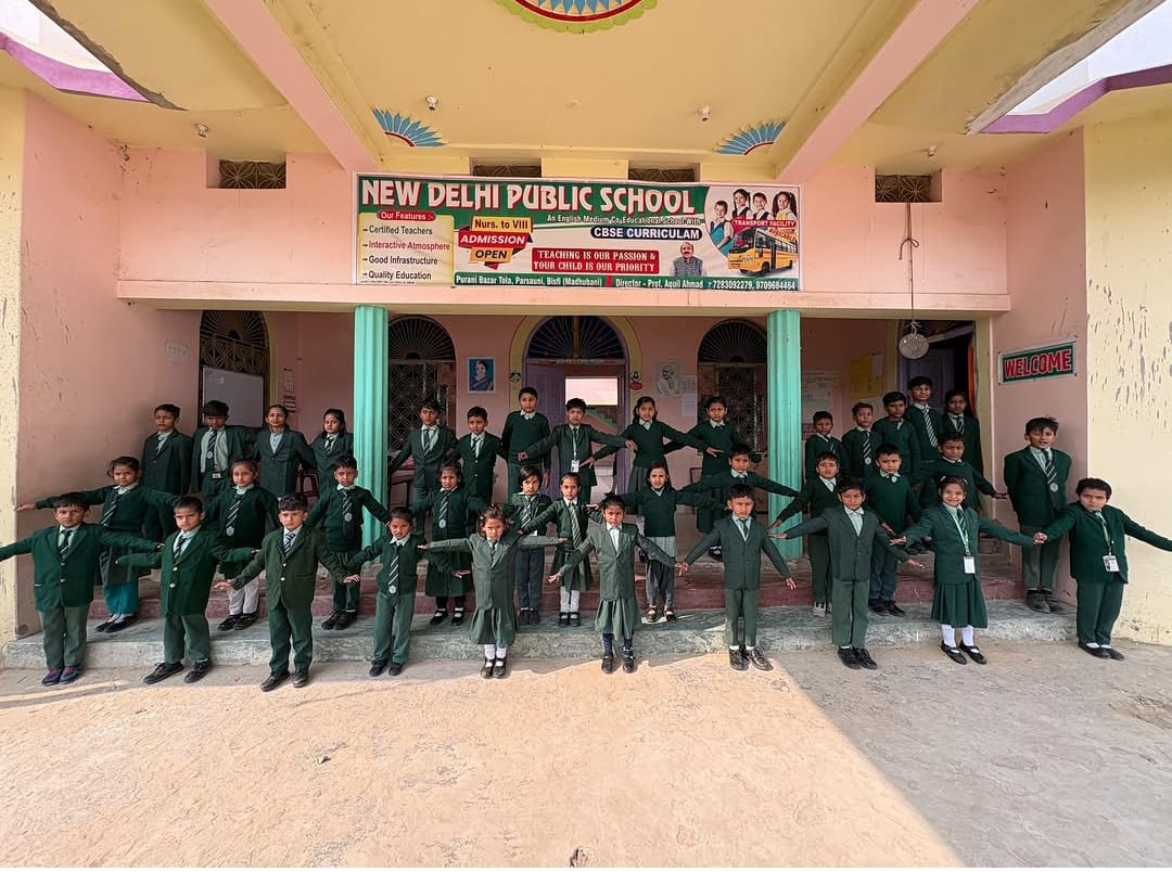 Students of New Delhi Public School